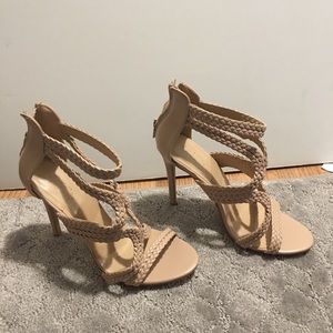 Charlotte Russe Nude Sandals